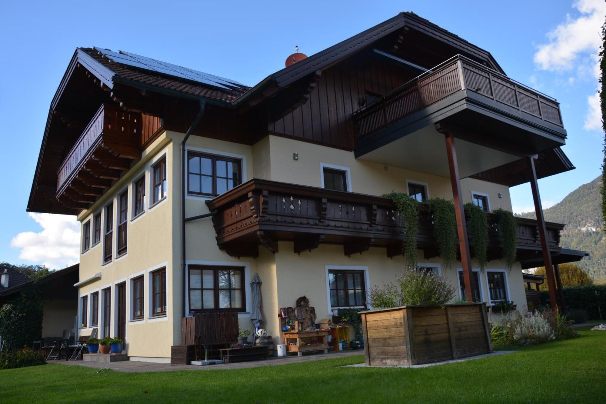 Appart Weisse Urlauben Am Wolfgangsee Sankt Gilgen Exteriör bild