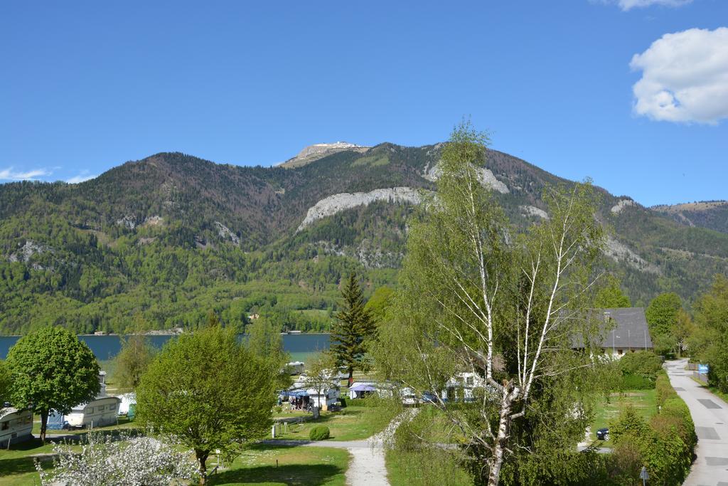 Appart Weisse Urlauben Am Wolfgangsee Sankt Gilgen Exteriör bild