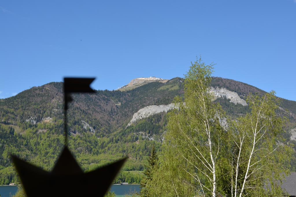 Appart Weisse Urlauben Am Wolfgangsee Sankt Gilgen Exteriör bild