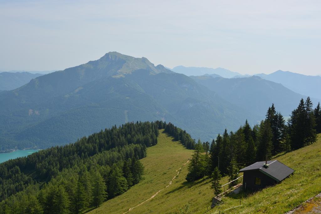 Appart Weisse Urlauben Am Wolfgangsee Sankt Gilgen Exteriör bild